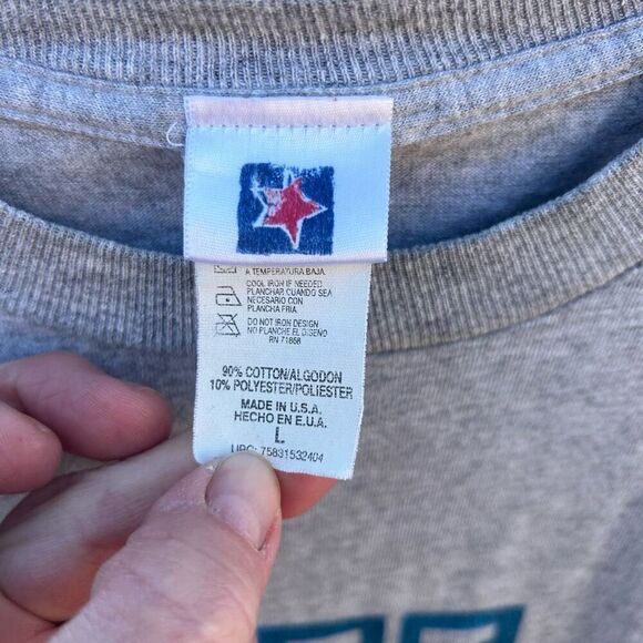 Hanes men’s USA t-shirt short sleeve size large - Picture 4 of 6